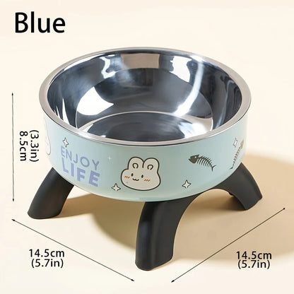 Elevate Cute Design Cat Bowl