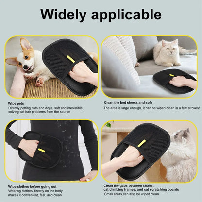 Static Hair Removal Glove