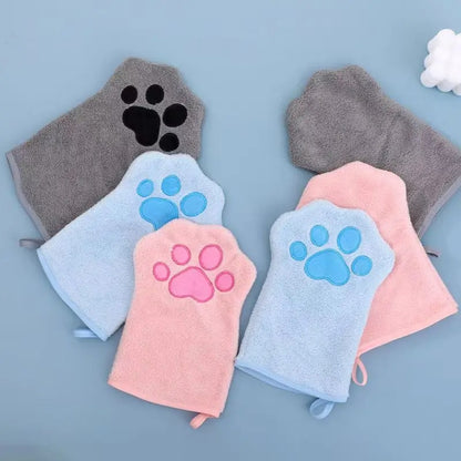 Wet Pet Grooming Fun Bath Glove