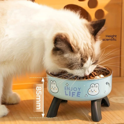 Elevate Cute Design Cat Bowl