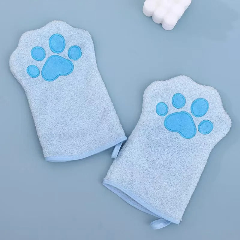 Wet Pet Grooming Fun Bath Glove