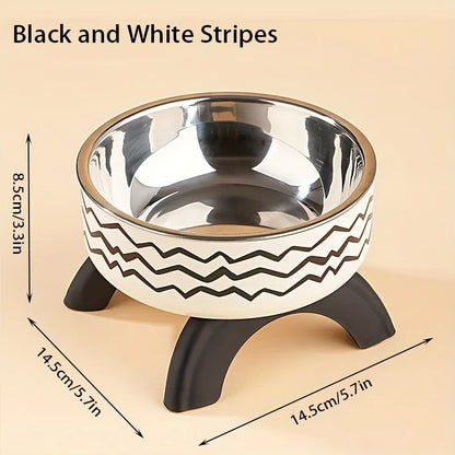 Elevate Cute Design Cat Bowl